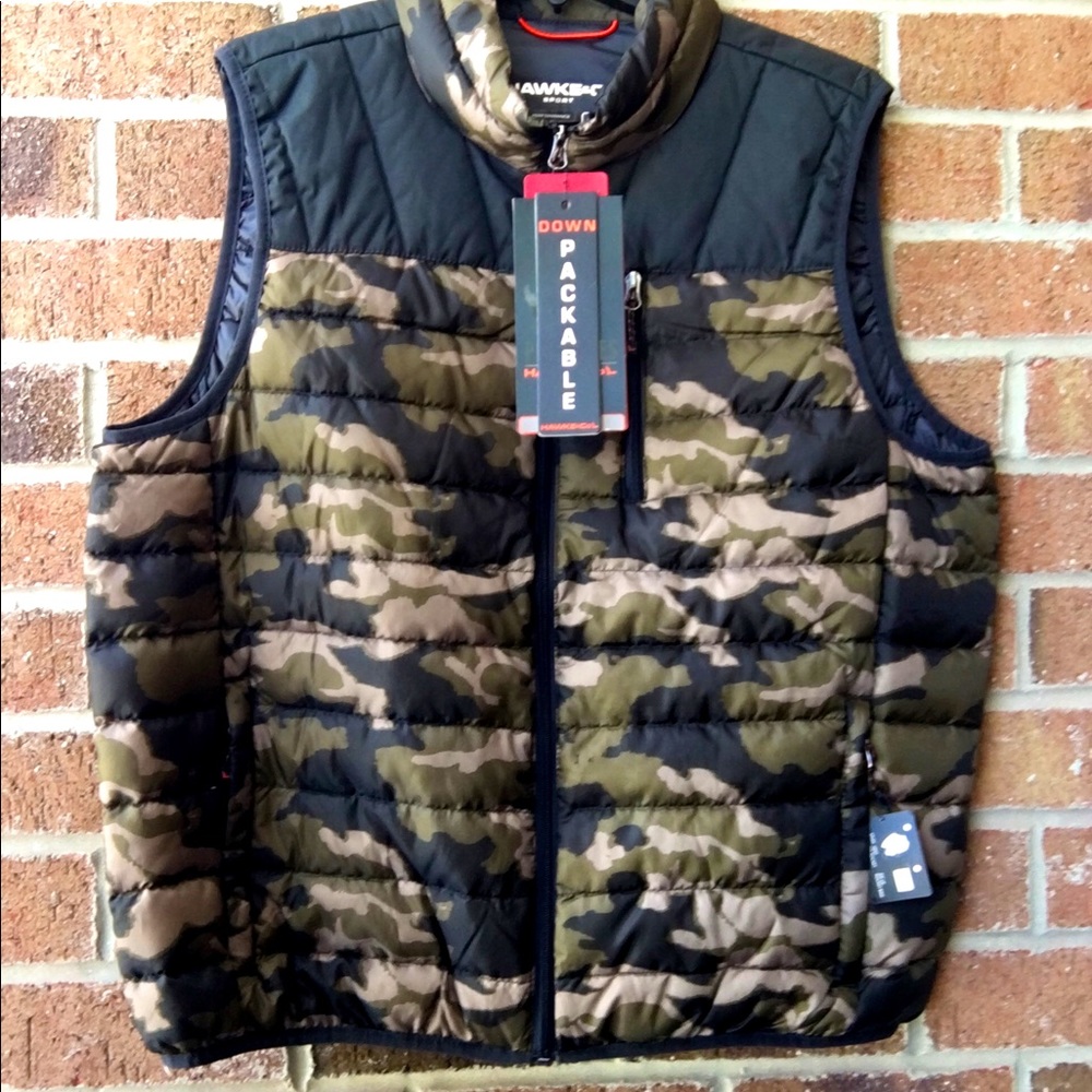 Down Camoflauge Vest